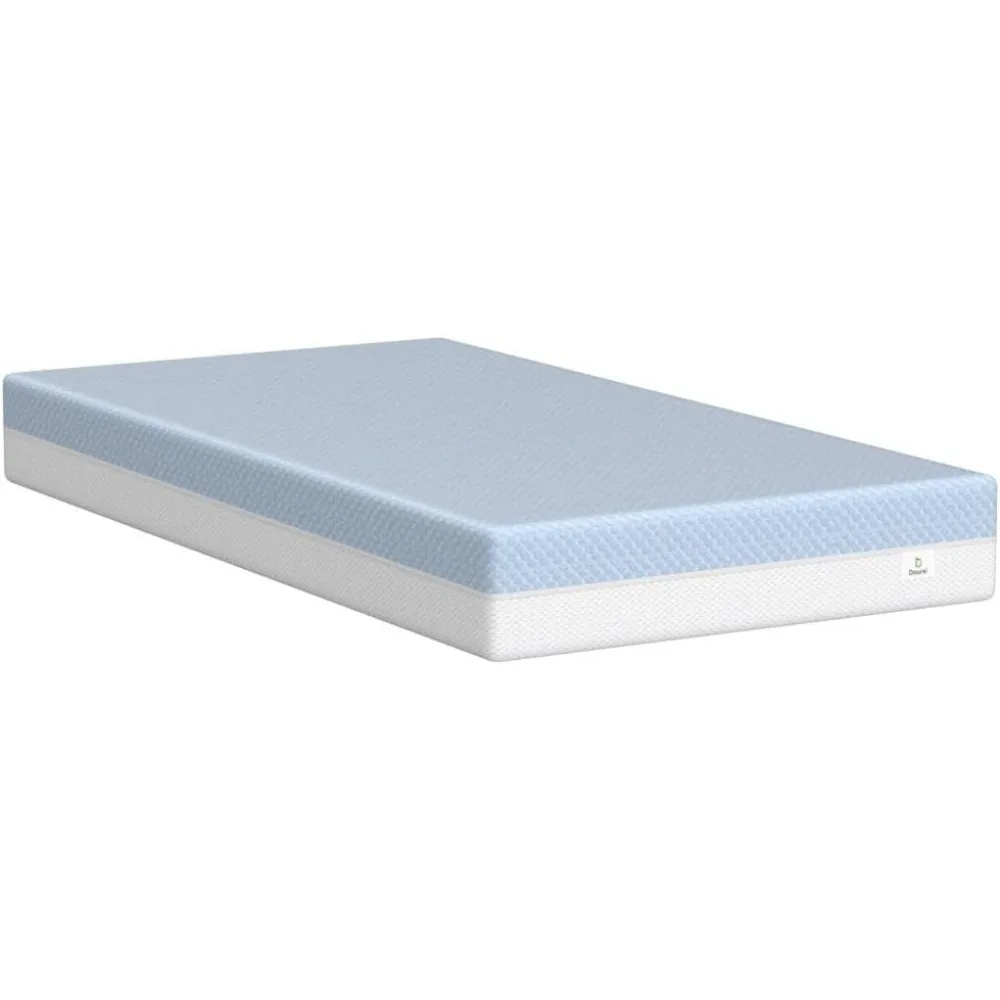 Matelas de lit en mousse à mémoire de forme pour tout-petits, triple couche, respirant, confort, nourrisson, tout-petit, tourisme