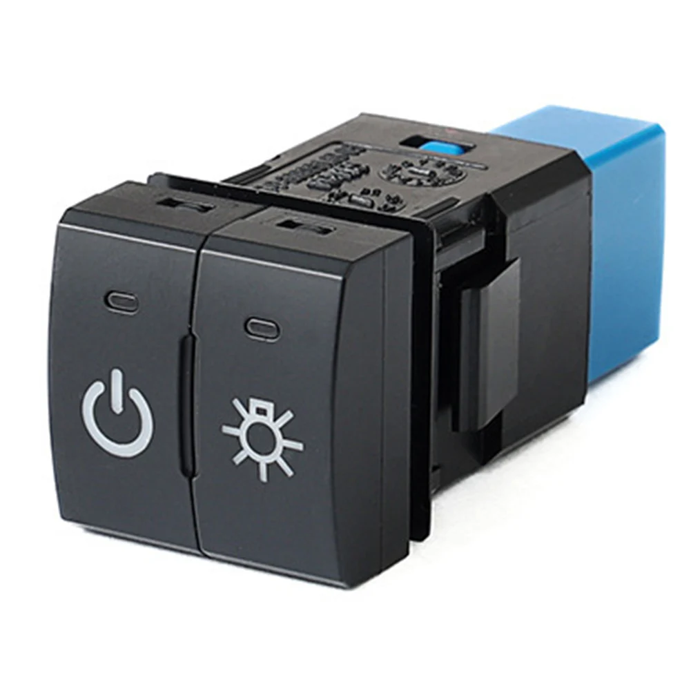 Car Switch LED Button Fog Light Switch OE Standard Fit Precision Engineering Rigorous Testing Foggy Weather Driving