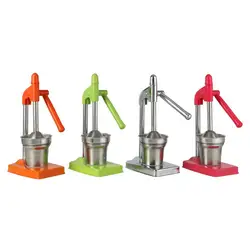 Stainless Steel Manual Juicer Compact Orange Squeezer Household Hand Squeezer Commercial Citrus Press Fruit Juicer