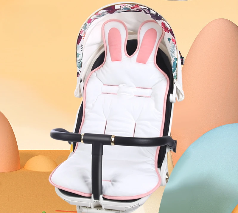 Slipping baby god cushion baby car cushion pram cotton cushion autumn  winter baby safety seat warm cushion four seasons