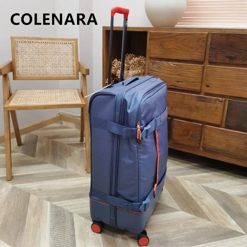 

COLENARA 24 "28" тканевый чемодан Оксфорд, 20 дюймов, посадочная коробка, мужской чемодан на колесиках большой вместимости, студенческая ручная кладь, дорожный багаж