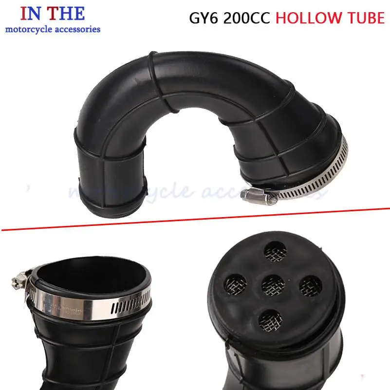 

GY6 200CC hollow tube For GY6 200CC hollow tube Moped Scooter Engine ATV Go Kart Carburetor Intake Manifold Inlet Pipe