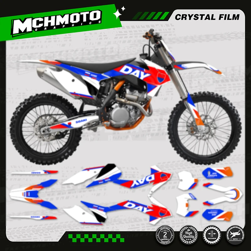 MCHMFG Full Graphics Decal Stickers For KTM SX SXF 2013 2014 2015 EXC EXC-F 125 250 300 350 450 2014 2015 2016 -002