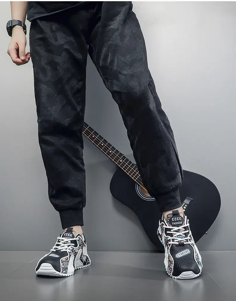 New Classica Wedge Sports Shoes Men's Thick Lace Up Basketball Sneakers Big Size 47 Man Luxury Platform Tenis Gym Shoes Male view 5
