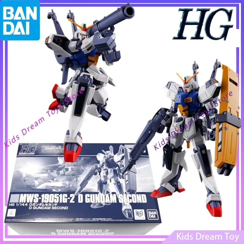 Bandai PB Limited Assembly in Stock Original HGUC MWS-19051G-2 D GUNDAM SECOND Anime Action Figures Toys Gifts Collectible Model