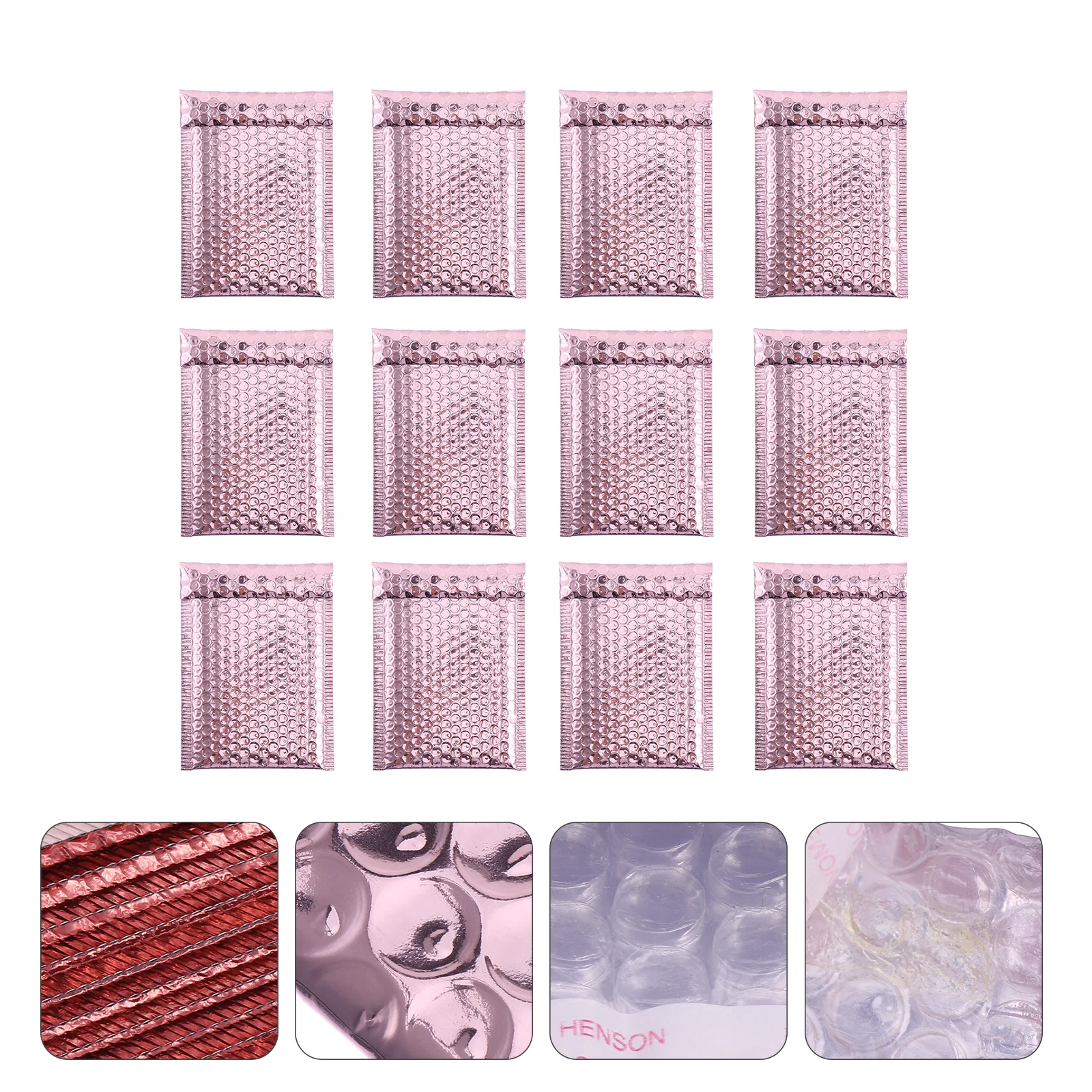 

12 Pcs Bubble Envelope Bag Envelopes for Packages Packing Mailing Mailers Padded
