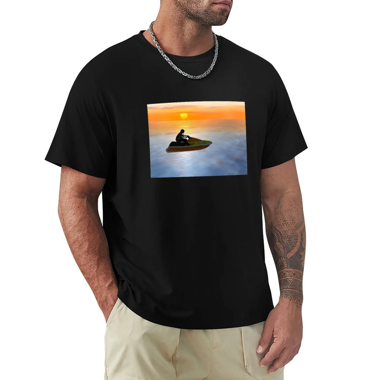 Camiseta Sinjin Drowning IMVU com estampa moderna e casual