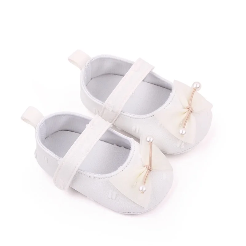 

Baby Girls Cute Moccasinss Shoes Soft Sole Flower Decor PU Leather Flats Shoes First Walkers Non-Slip Summer Princess Shoes