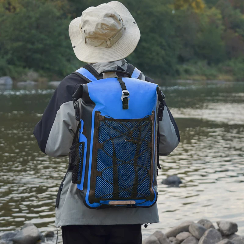 

Iculbag Waterproof Dry Bag for Camping Hiking Canoeing Kayaking 30L Dry Bag Backpack for Women Men Waterproof Backpack