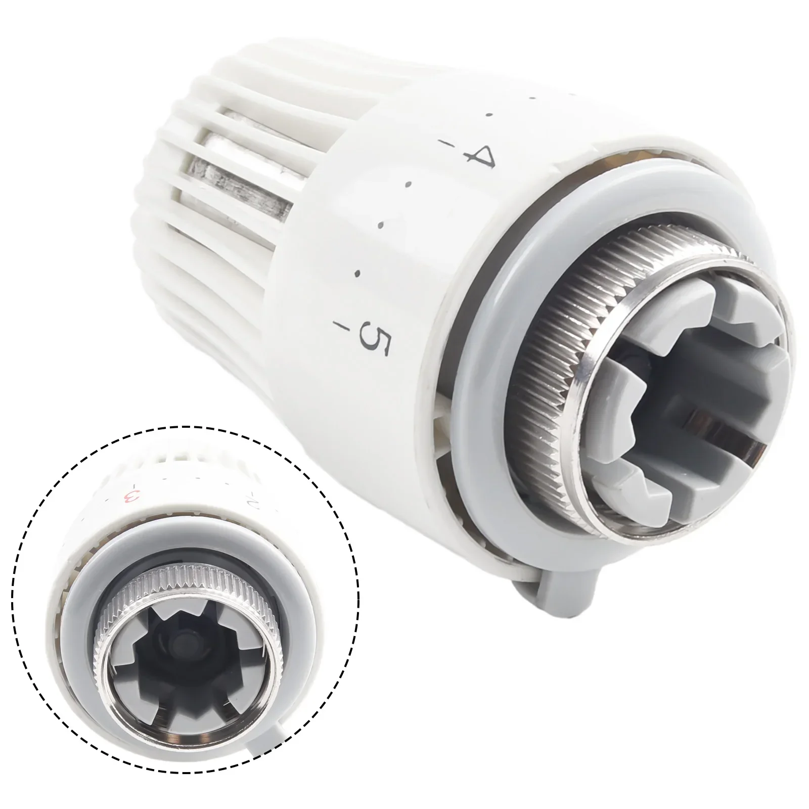 Enhance your heating system with this M30x1 5 thermostatic radiator valve replacement sensor head for precise control