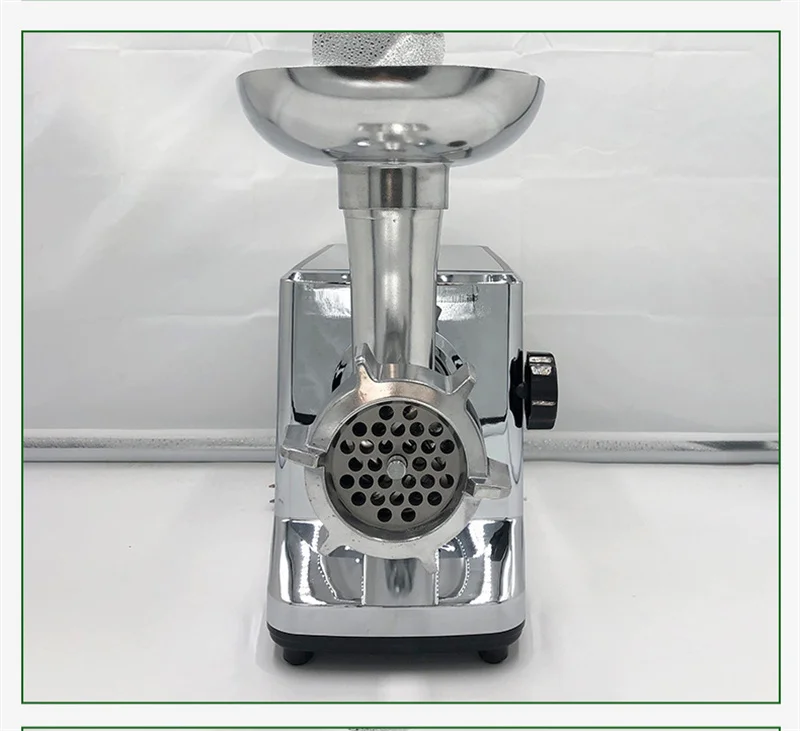 Stainless Steel Meat Mincer Beef Mutton Grinder 5mm 7mm Hole Plate Sausage Stuffer Vegetable Grinding Machine Kitchen