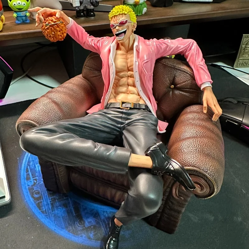 In Stock Limited Edition Original Animation One Piece Anime Figure Donquixote Doflamingo Action Figure Collectible Model Toys