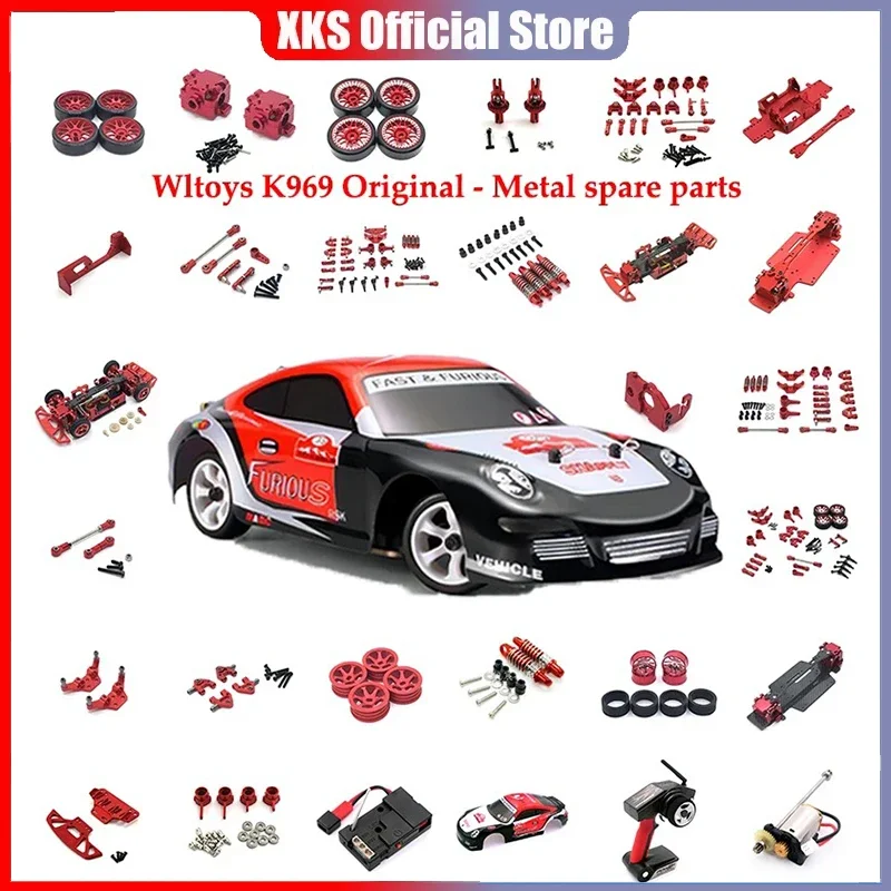 WLtoys K969 K979 K989 K999 284131 1/28 Mini-z Mini-d Mini-q RC Car Upgrade 25mm Drift Tires, Plastic Wheels  Rc Cars for Adults