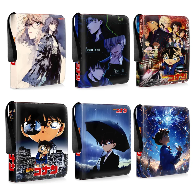 

New 400 PCS Anime Detective Conan Card Album Map Letter Folder Binder Notebook Game Collection Gifts Toys