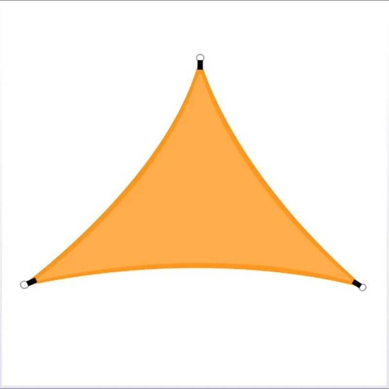 Triangle Sun Shade Sail, Folding Waterproof Canopy Awning for Backyard Camping Outdoor Shade Cloth
