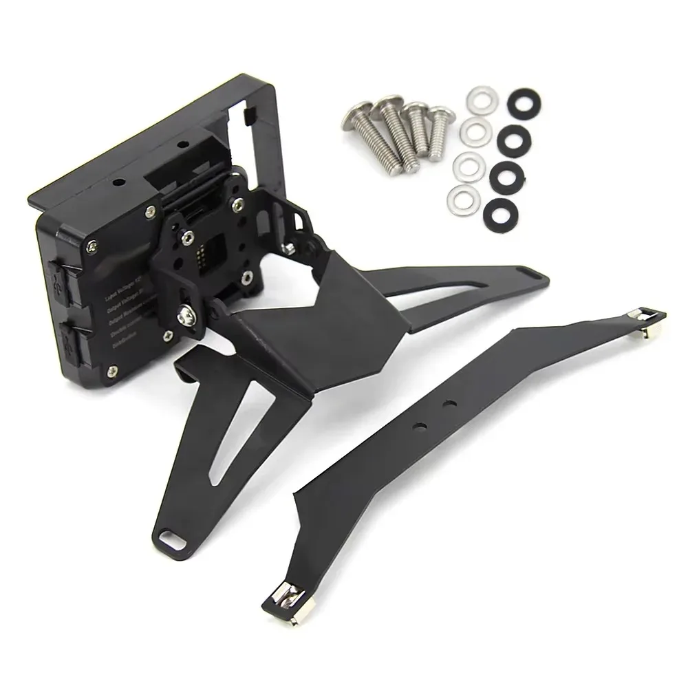 New Motorcycle GPS Navigator Bracket For BMW R1200RT R 1200 RT Below 2009 Phone Holder USB Charging Navigation Mount