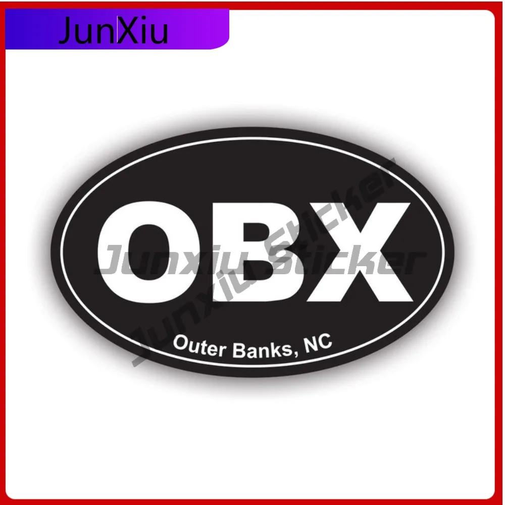 

Oval Obx Outer Weather Resistant Waterproof Cool For Car Window Truck Rear Windshield Self Adhesive Easy Apply Decoration