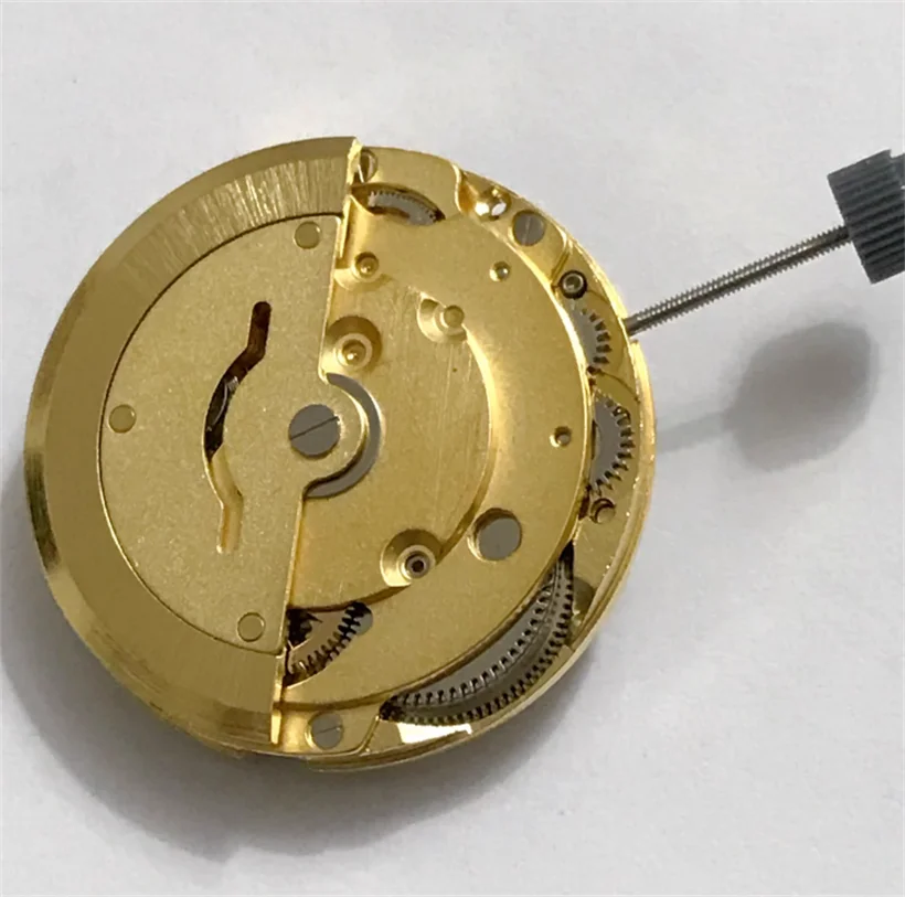 Watch Accessories Watch Mechanical Movement Domestic 2813 Movement 8200 8205 Gold Single Calendar Movement