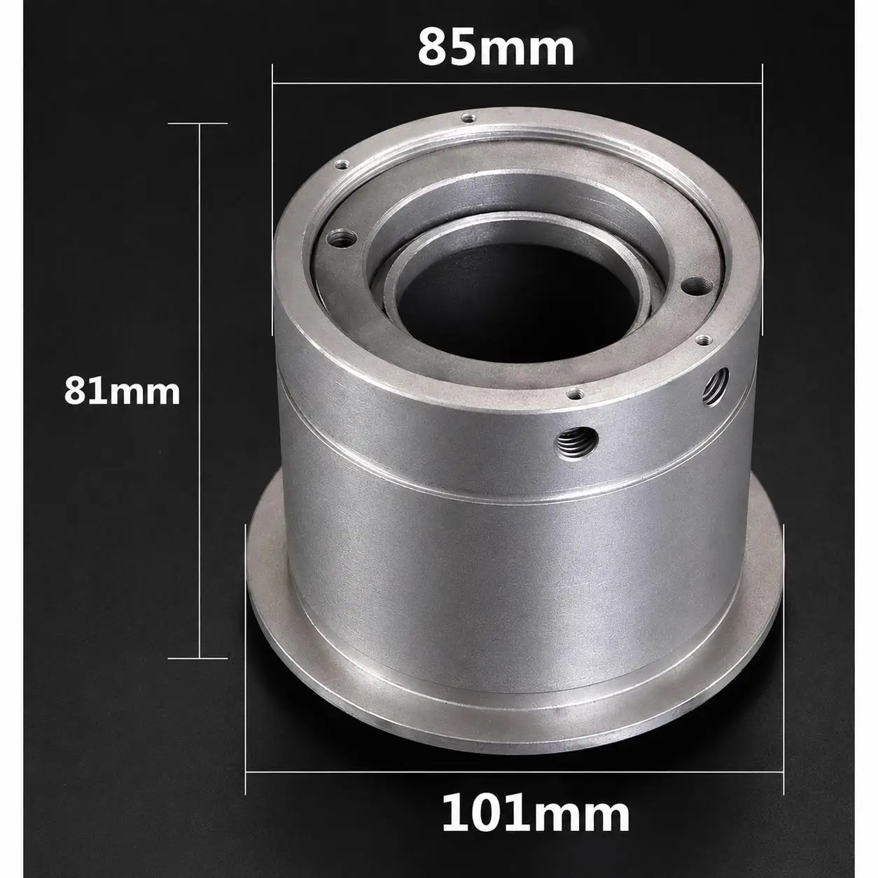 For Bridgeport Milling Machine Part Spindle Pulley Clutch Bearing Seat Nut Slow File 1 PC