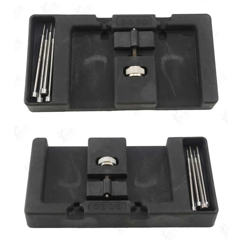 

Инструмент для фиксации ключей GOSO/HUK, тиски для снятия штифтов с откидным ключом, слесарный инструмент с 4-контактными контактами, ремонт автомобильных ключей, разборка