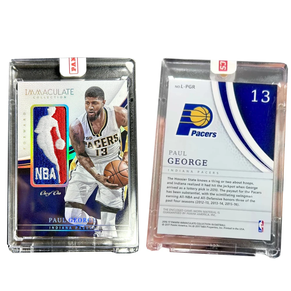 PANINI LOGOMAN DIY Material collection card brick Paul George Curry Doncic Kobe Tatum Jalen Green Basketball boy birthday gift