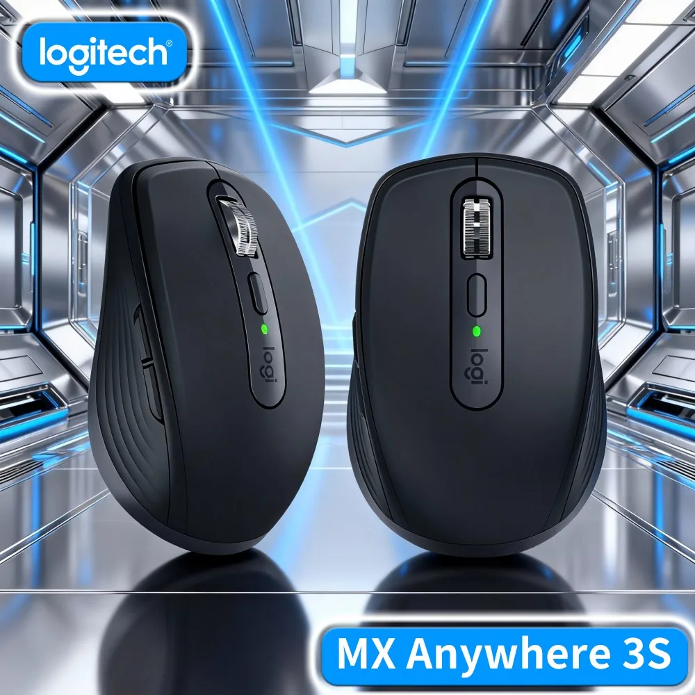 Firm Grip Wireless Business Mouse Logitech MX Anywhere 3S Consistent Sensor Response For Layout Creator Design Browse Work