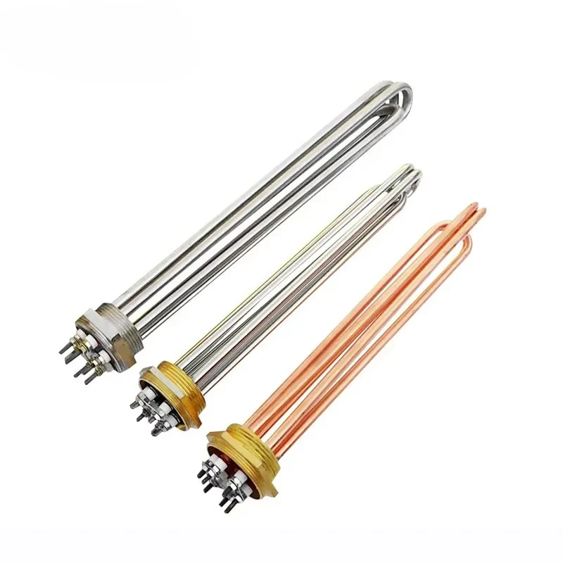 220v 12kw Waterproof Electric Heater element Immersion Tube Water Tubular Heaters Industrial