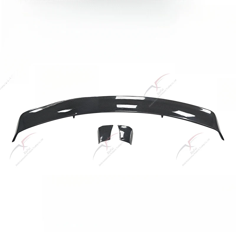 High Quality Up Style Carbon Fiber Rear Spoiler Fit for 2024 Model 3 Auto Upgrade Accessories view 3