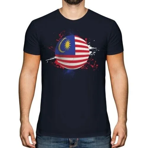 MALAYSIA FOOTBALL MENS T-SHIRT TEE TOP GIFT WORLD CUP SPORT