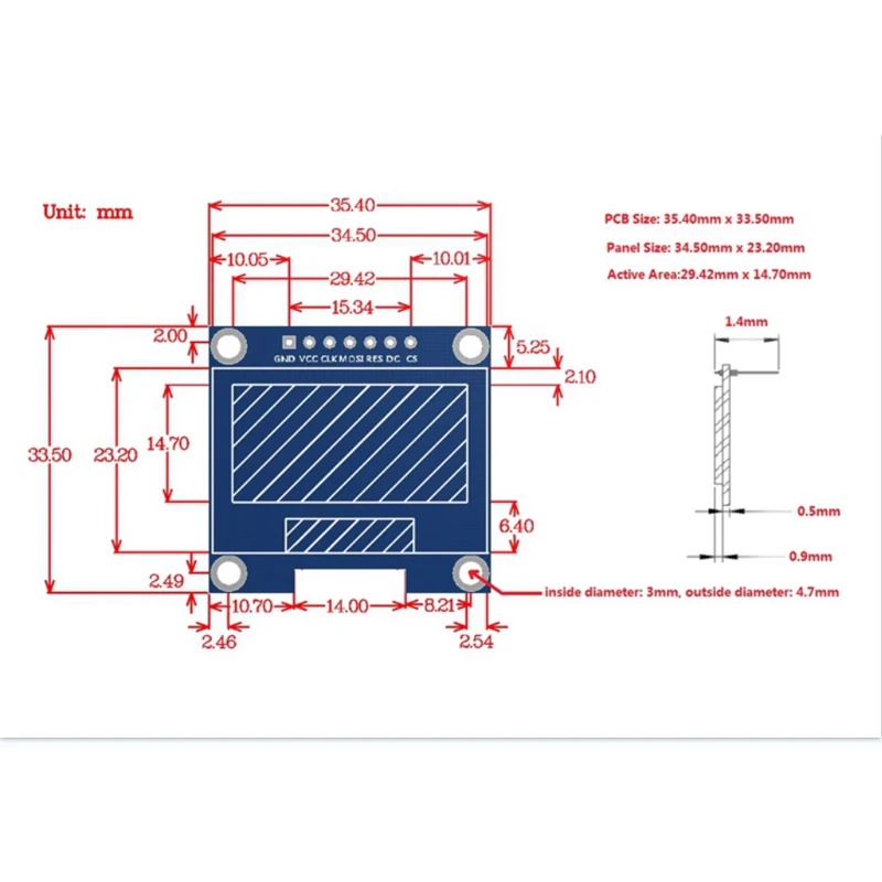 1/5 قطعة 1.3 "1.3 بوصة IIC I2C المسلسل 128x64 SSH1106 الرقمية OLED LCD Led عرض الأبيض الأزرق وحدة لاردوينو 12864 شاشة LCD B