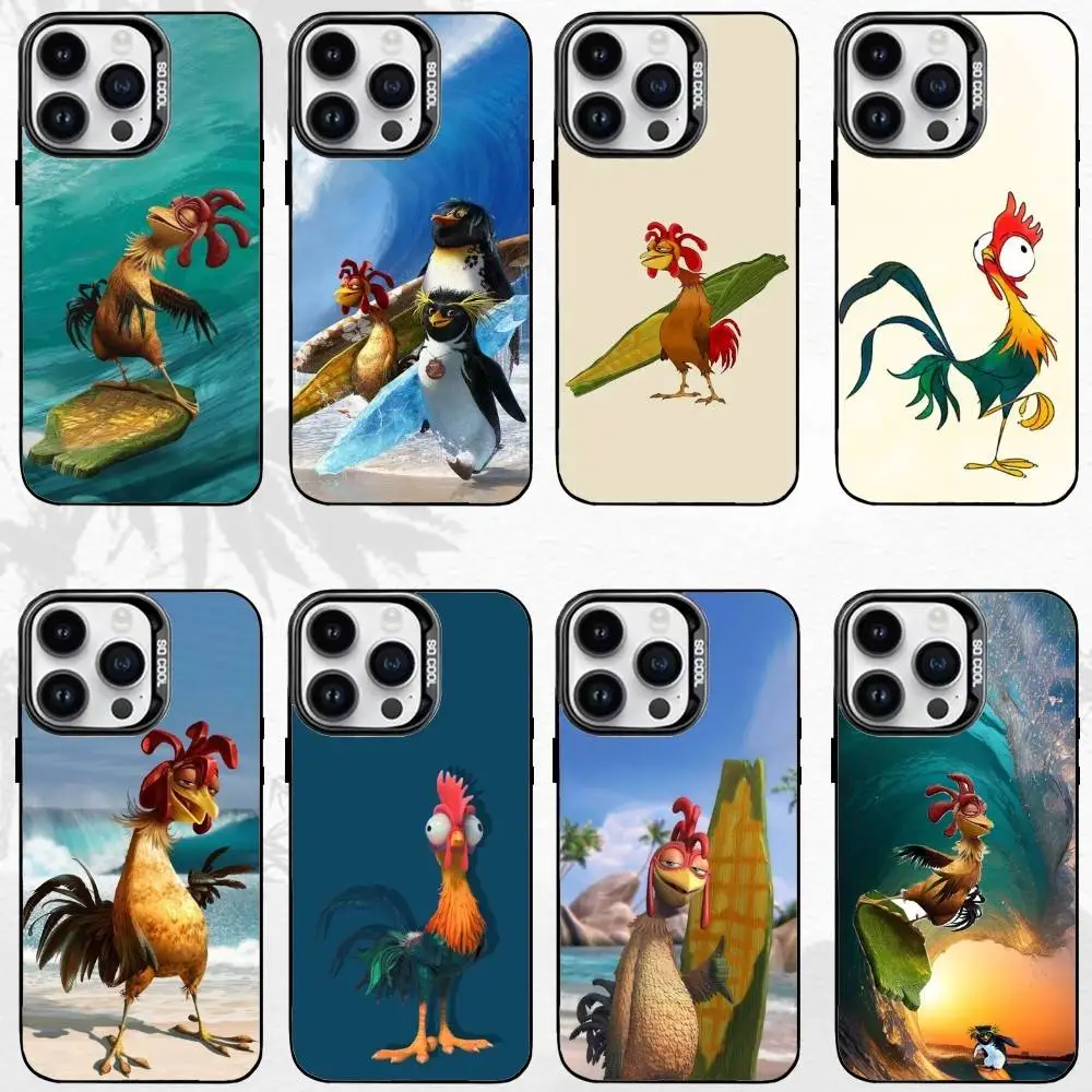 

C-Chicken J-Joe Surfs UP Phone Case For iPhone17,16,15,14,13,12,11 Plus,Pro Max Black Matte Shockproof Cover