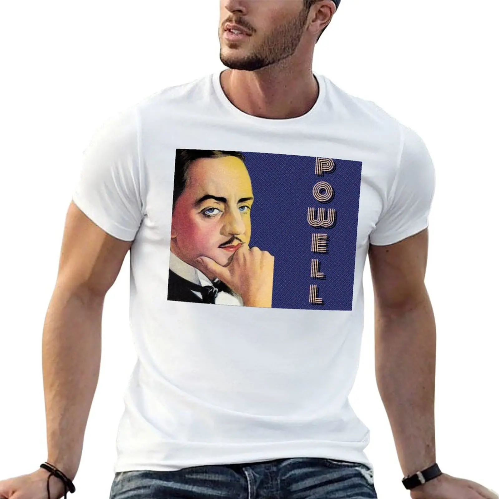 

William Powell T-Shirt t shirt man designer funny t shirts man T-Shirt