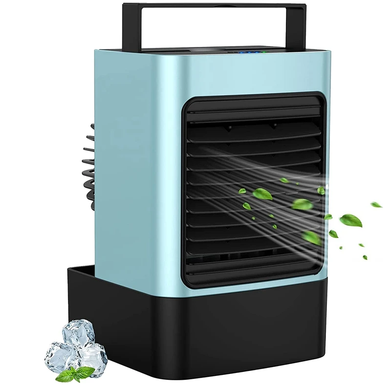 

Promotion! Portable Air Conditioner Fan,Mini Personal Evaporative Misting Fan Air Conditioners Fan With Handle For Room Outdoor