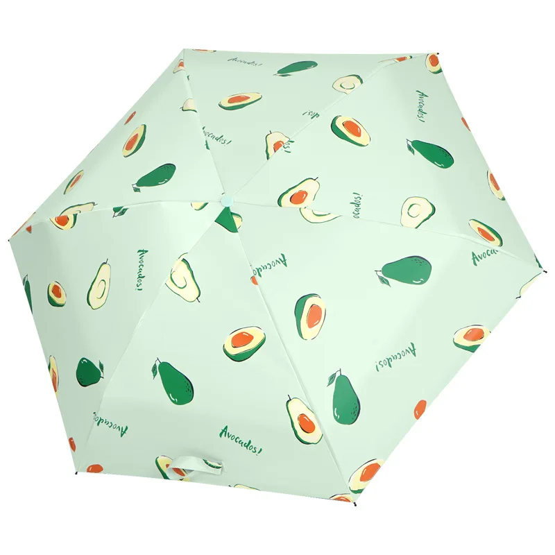 Fruit Sun Umbrella Small and Portable Capsule Umbrella Umbrella Female Sun and Rain Dual Use Sun Umbrella