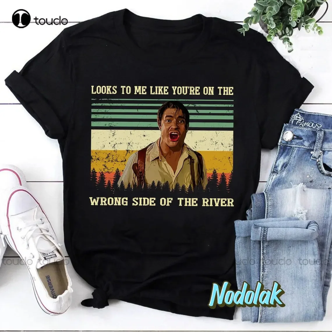 Look To Me Like You’Re On The Wrong Side T-Shirt The Mummy Shirt Brendan Fraser Shirt Rick O' Connell Shirt Custom Gift Xs-5Xl