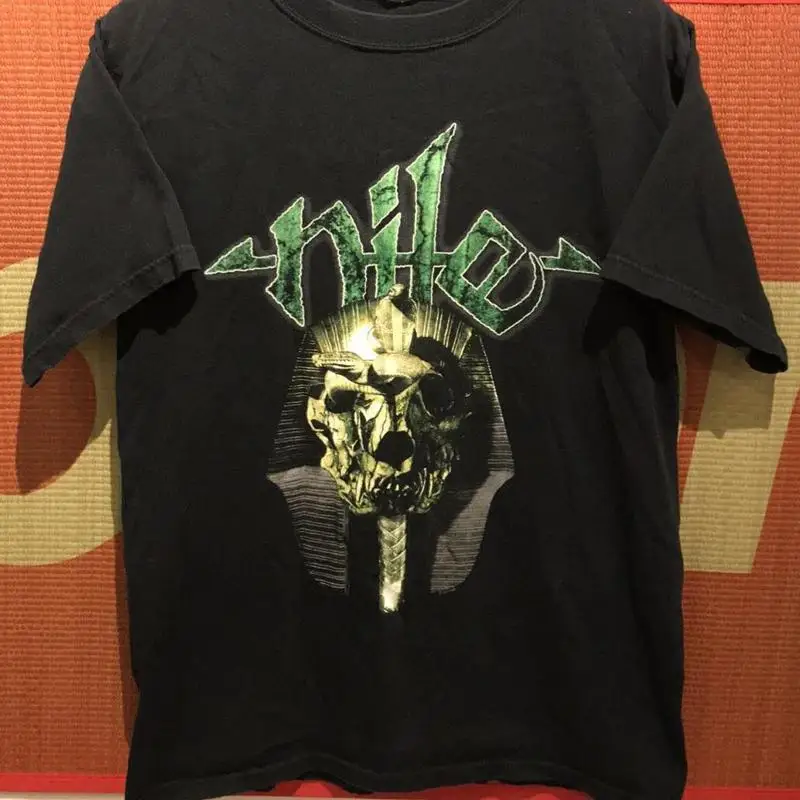 Vtg Nile Band Death Metal Black Size S 5Xl T Shirt