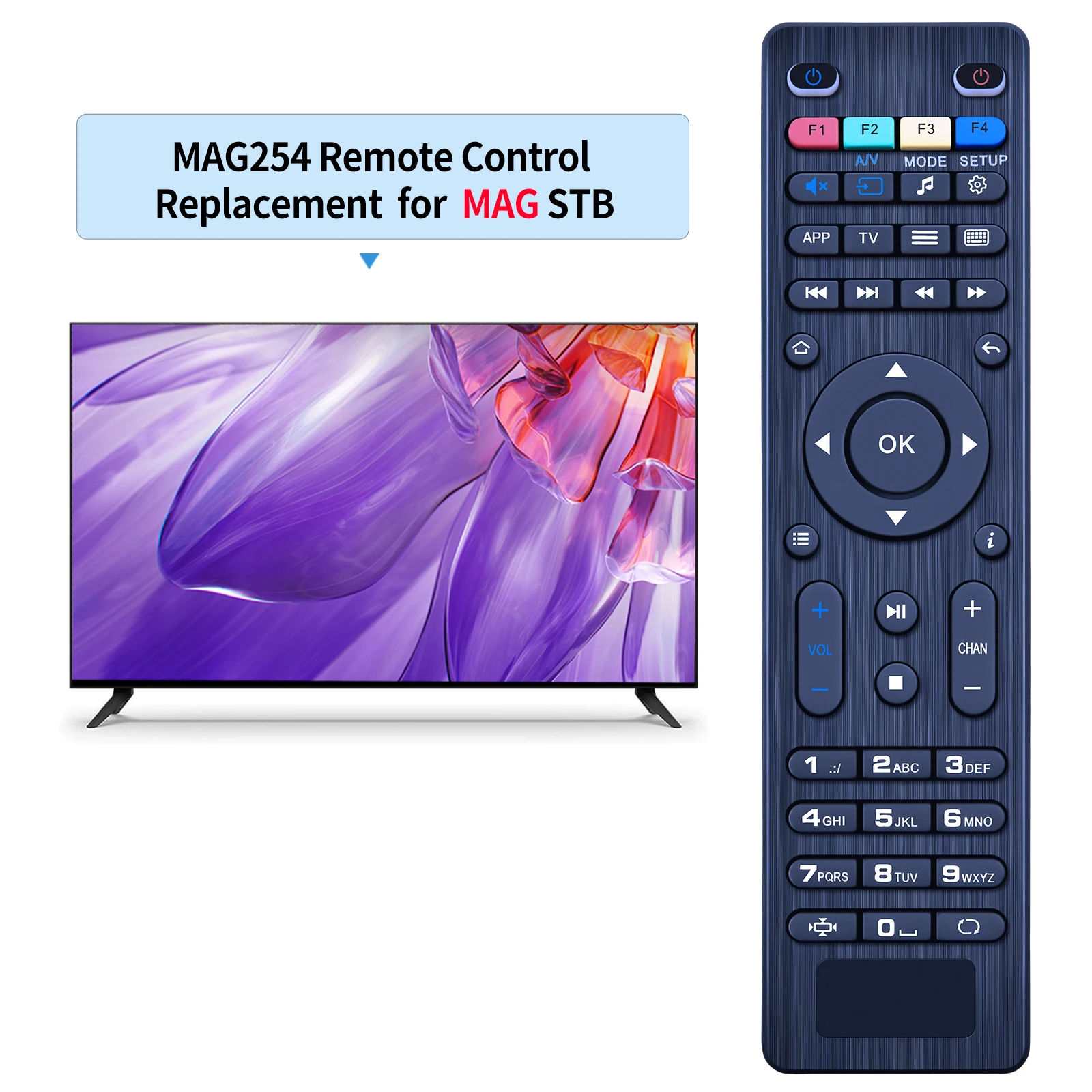 New Remote Control For MAG MAG250 MAG254 MAG270 MAG275 Linux IPTV Set Top Box