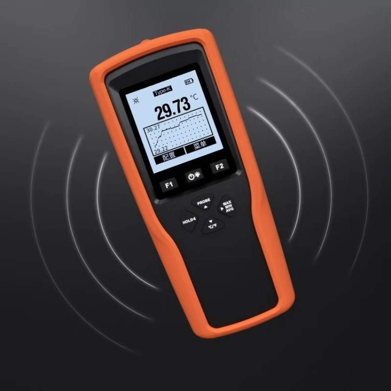 

Industrial grade thermometer, thermocouple probe thermometer electronic digital display liquid solid gas thermometer