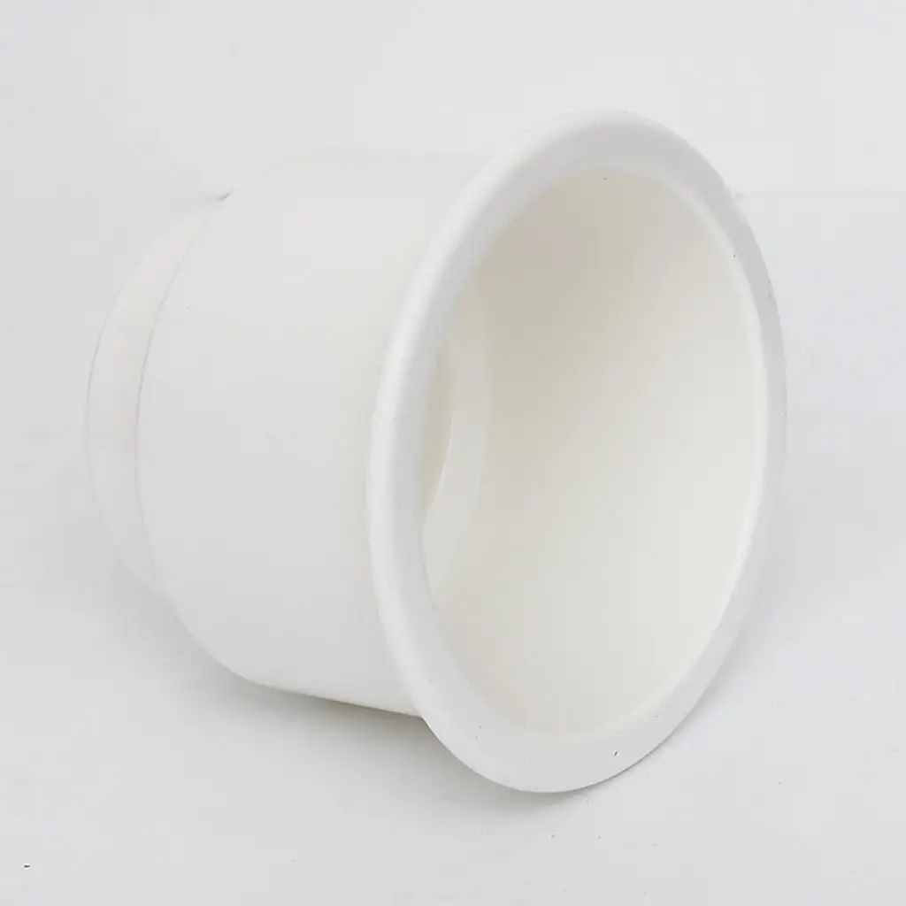 Plastic Drink Holder Recessed Cup Holder Universal Bottle Mount for Car Boat RV Furniture Table Cut Hole 3.75 in
