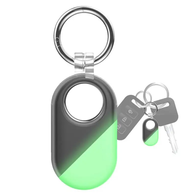 Imagem -05 - Resistente ao Choque Capa de Silicone para Galaxy Smartttag2 Estojo Protetor Skin Keychain Smart Tag Holder Capa Grossa