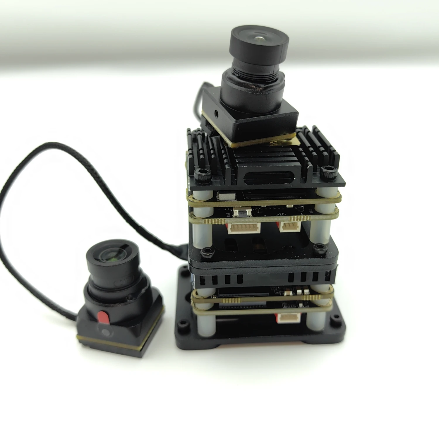 NCZOBOE FPV AI Camera Module AI VisionCube Kit / FPV Thermal Imaging Control Protocol for Target Recognition Tracking FPV Drones