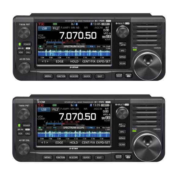 Original 144/430/1200 MHz IC-9700 All-Mode Transceiver VHF/UHF DMR Mobile Radio Walkie Talkie With FT8 Mode