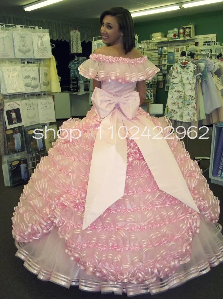 Victorian Fancy Medieval Queen Prom Dresses pink ruffles Costume Gothic Civil War Southern Belle Corset Evening Gown