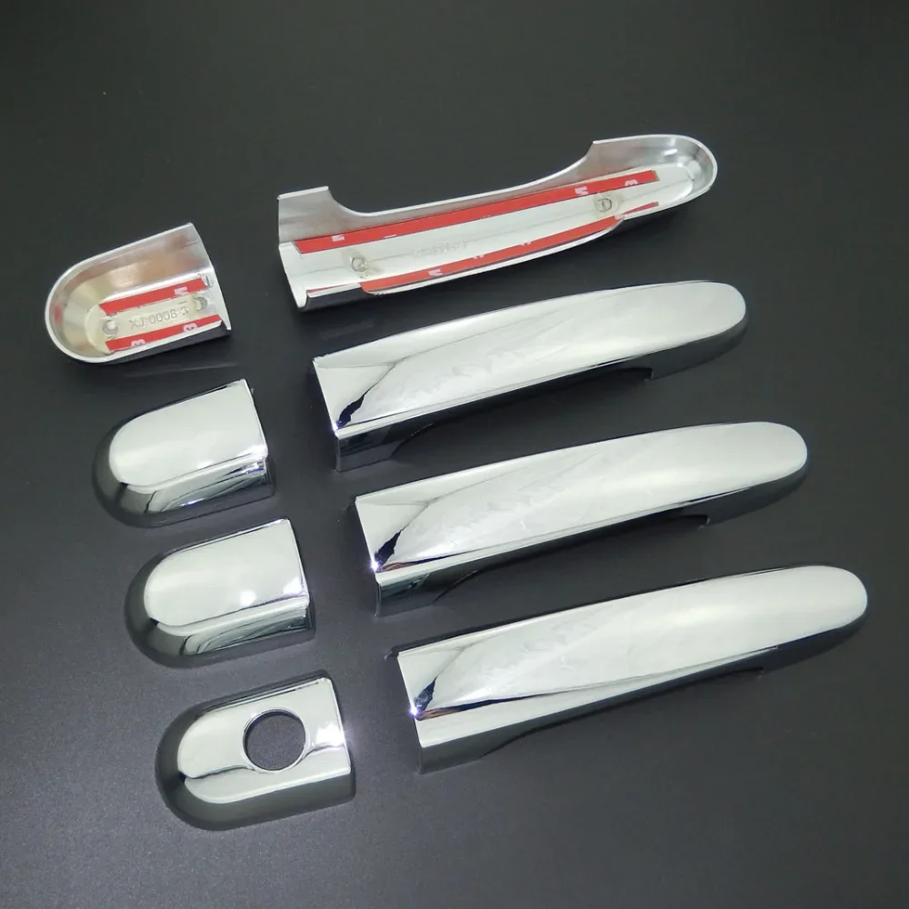 For KIA Sportage 2005-2010 Chrome Styling Chrome Side Door Handle Cover Trim 2006 2007 2008 2009