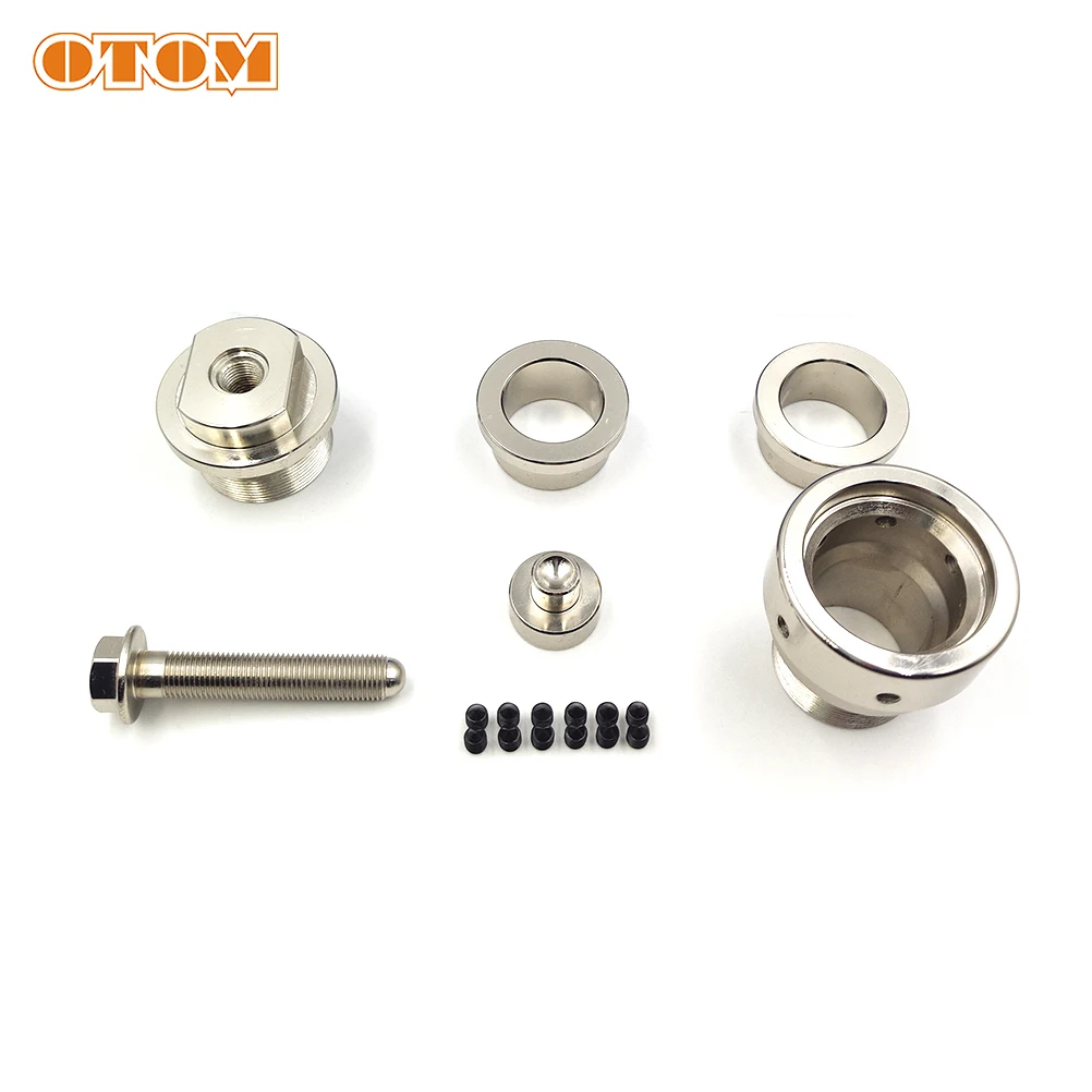 OTOM Motorcycle Steering Stem Bearing Puller Removal Tool Triple Tree Clamps Handlebar Riser Adaptor Installation Repair Spanner