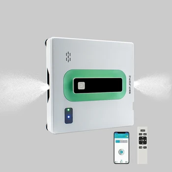 Fenster Roboter Reiniger Elektrische Roboter Waschen Glas Auto Wasser Spray Sprachaufforderung APP/Fernbedienung Professionelle Waschmaschine