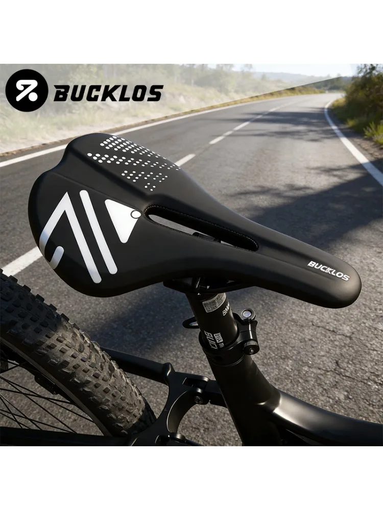 AliExpress BUCKLOS Road Mountain Bike Saddle Ultralight Comfortable Cycling Seat Saddle Shockproof Ergonomic Bicycle Saddle Bike Parts