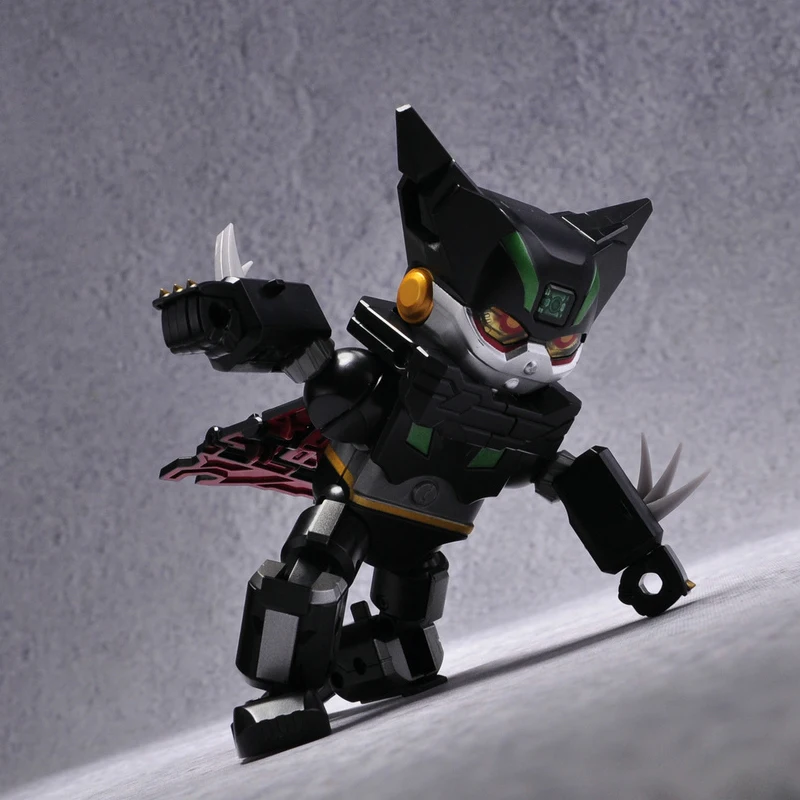 52 juguetes originales MEGABOX serie MB-06 negro obtiene juguetes transformadores modelo de ensamblaje coleccionables y artículos decorativos niños