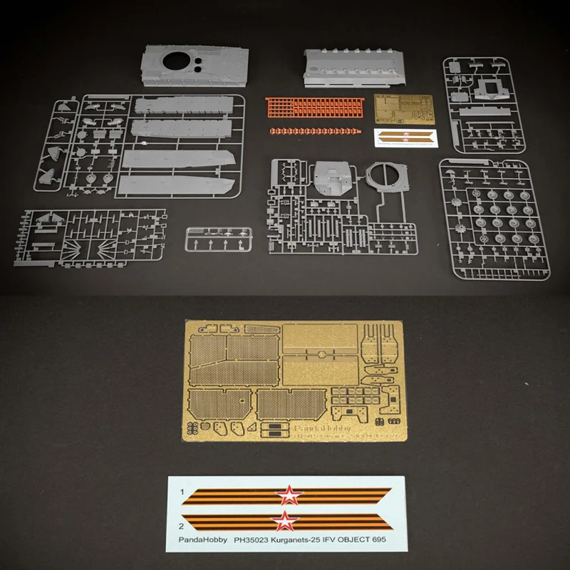 Panda assemblato Kit modello serbatoio PH35023 russo IFV Kurganets-25 veicolo da combattimento di fanteria 1/35