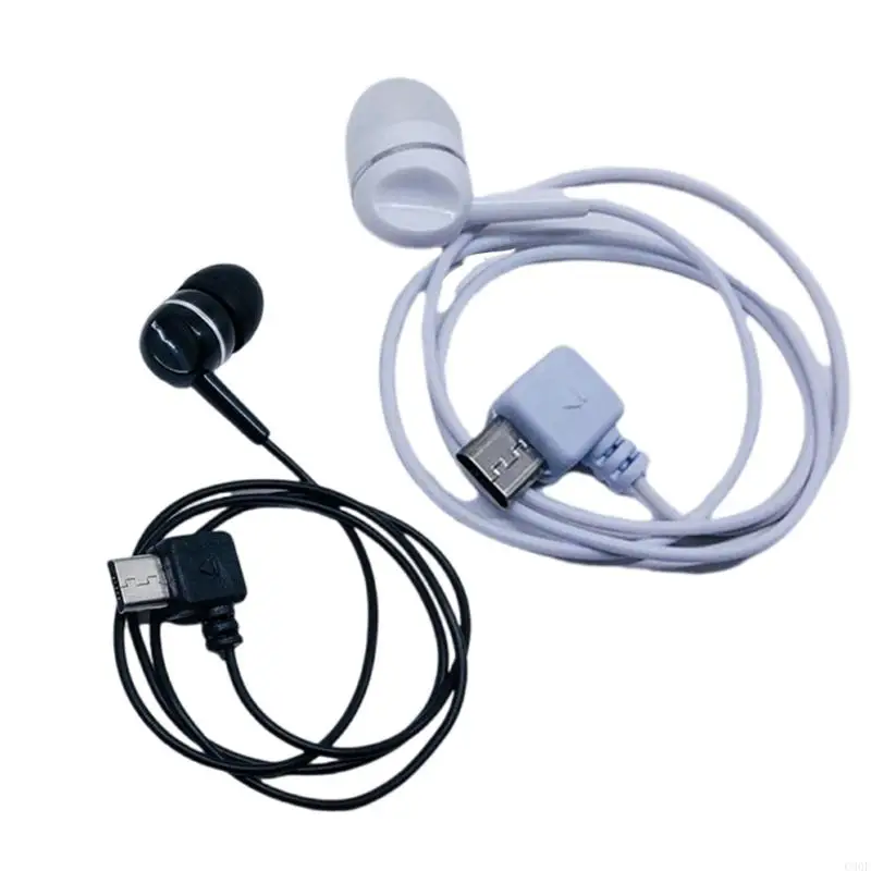 C90F Noise Isolating Canal Earphone 5Pin Port For Mobile Phone Single Ear